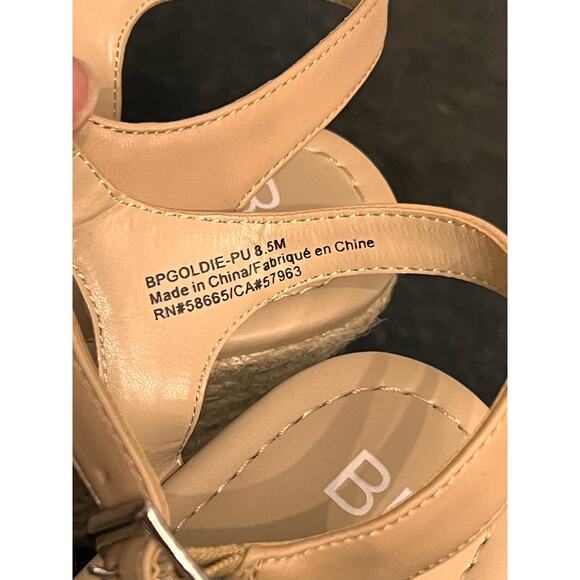 BP Natural Goldie Braided
Wedge Sandal size 8.5 - Picture 5 of 5